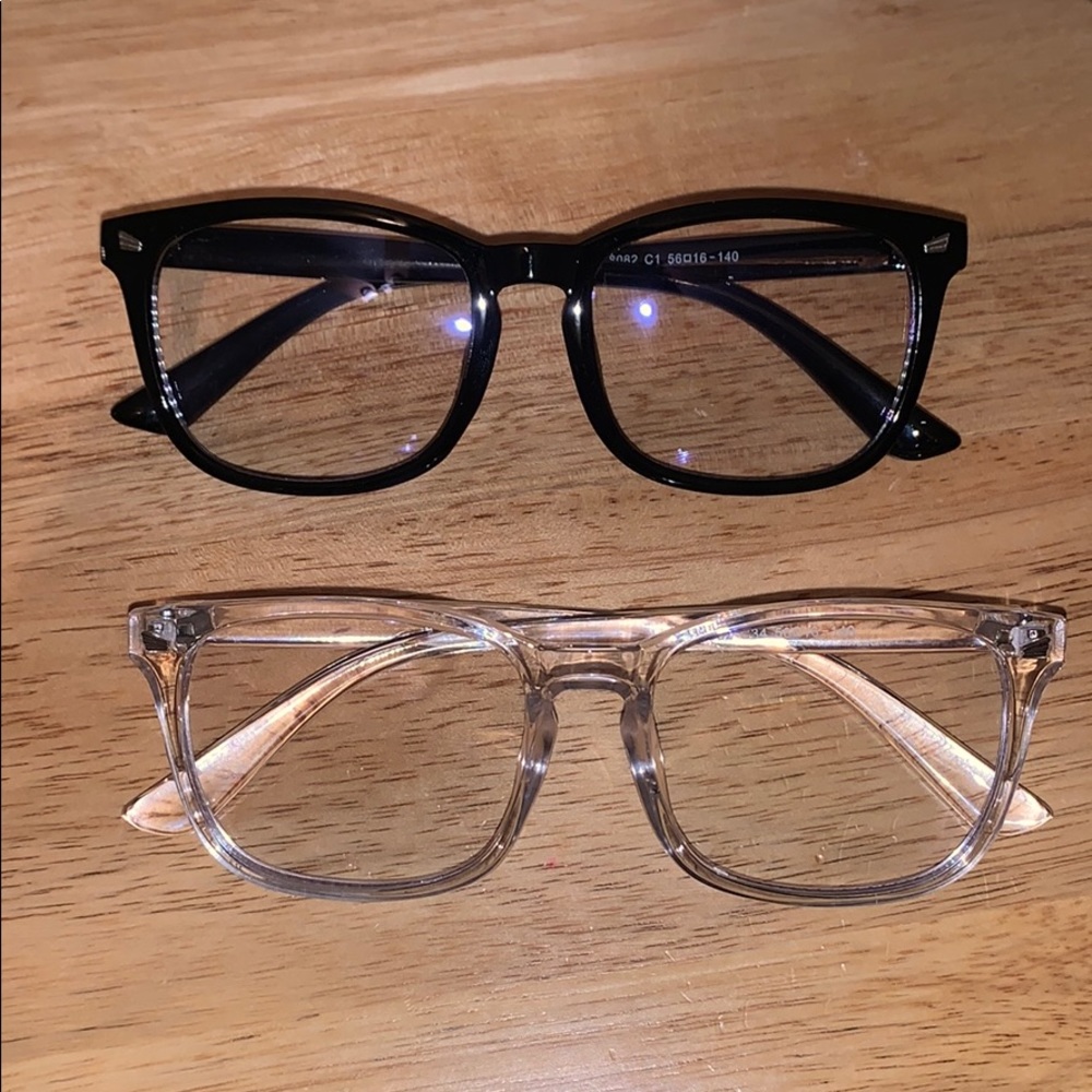 Two pair of Blue Light Blocking Glasses